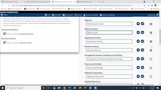 Indiana Career Connect Resume Builder Tutorial