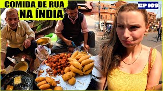 PROVANDO COMIDAS DE RUA NA ÍNDIA 🇮🇳 | É realmente SUJA?