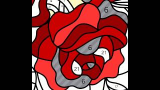 No.Paint Intro | Rose & flowers |Colors by number App screenshot 3