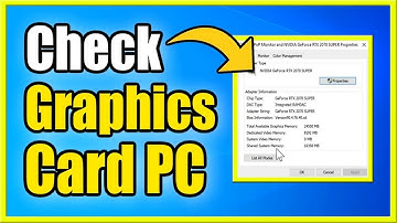 How To check your Graphics Card memory (VRAM) In Windows 10 (2025)