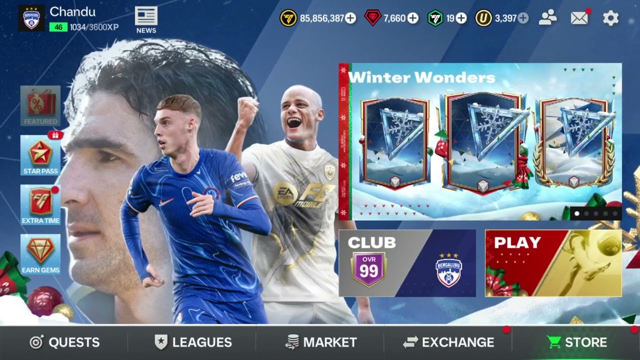 Trophy Titans Pack Opening Winter Pack Opening Token Exchang Fc Mobile Daily Bundle