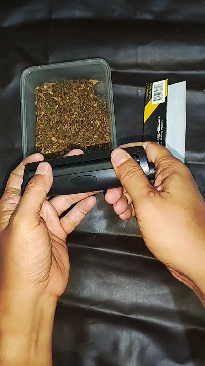 Cara Menggunakan Alat Linting Krucut 110 rokok krucut Papir Premium 110 #alatlintingkrucut #tingwe