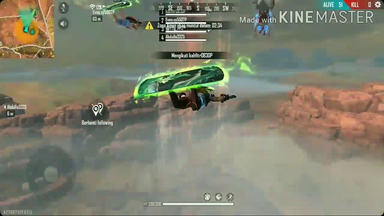 Mode Baru Ff Di Map Kalahari Musunya Auto Ngendok Semua Youtube