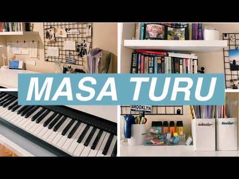 ÇALIŞMA MASASI TURU 😃 | MASAMDA NELER VAR? | DEKORASYON FİKİRLERİ | İlayda Çavdar