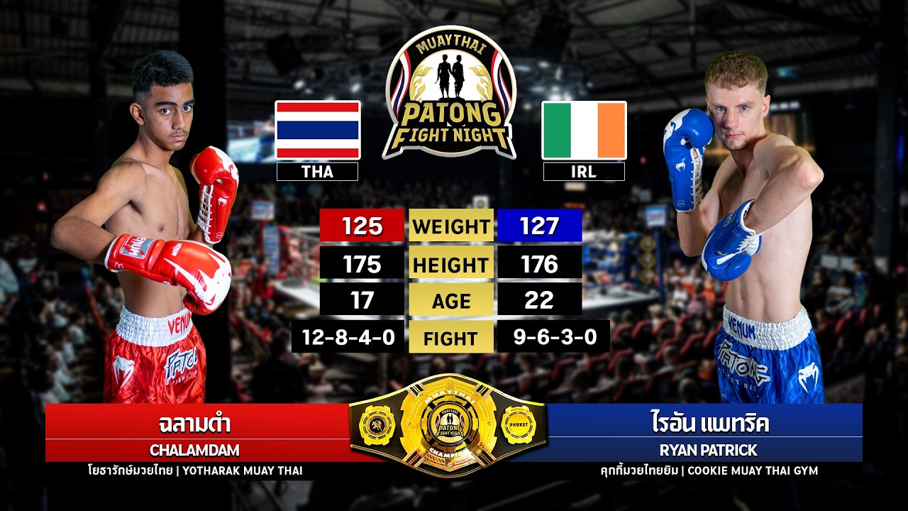Chalamdam Yotharak MuayThai vs Ryan Vaughan