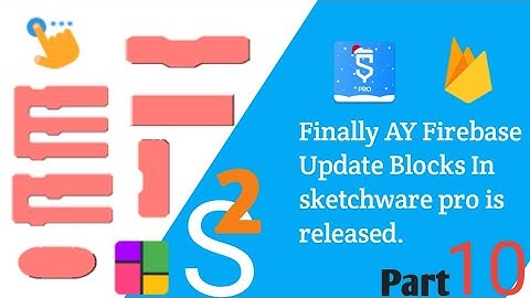 Finally AY Firebase Update Blocks In sketchware pro is released.