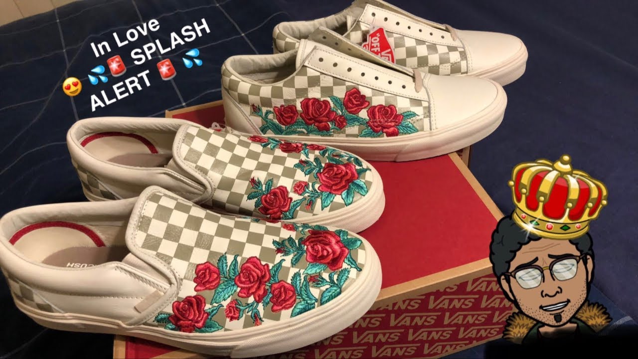 🌹Vans Rose DX 🌹Embroidered - YouTube