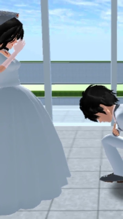 Masih kecil dah nikah🤣 #sakuraschoolsimulator #subscribepls Subscriber ya pls klau ngk aku nangis😭