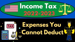 Expenses You Cannot Deduct 6640 Income Tax Preparation 2022 - 2023