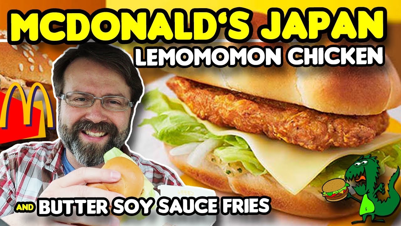 McDonald's Japan Lemomomon Chicken & Butter Soy Sauce Fries YouTube