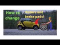 How to change brakes and Rotors on a Smart Car