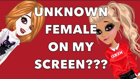UNKNOWN FEMALE AWARENESS! SHE WAS ON MY SCREEN MSP