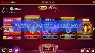 Zynga Poker - Texas Hold'em Free Chips 500 Million screenshot 3