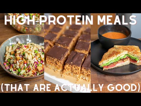 what I eat in a day high-protein, vegan, actually good