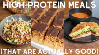 what I eat in a day (highprotein, vegan, actually good)