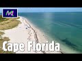 Cape Florida Lighthouse | Walking in Miami | Nature walk 4K 60 fps | Follow Me