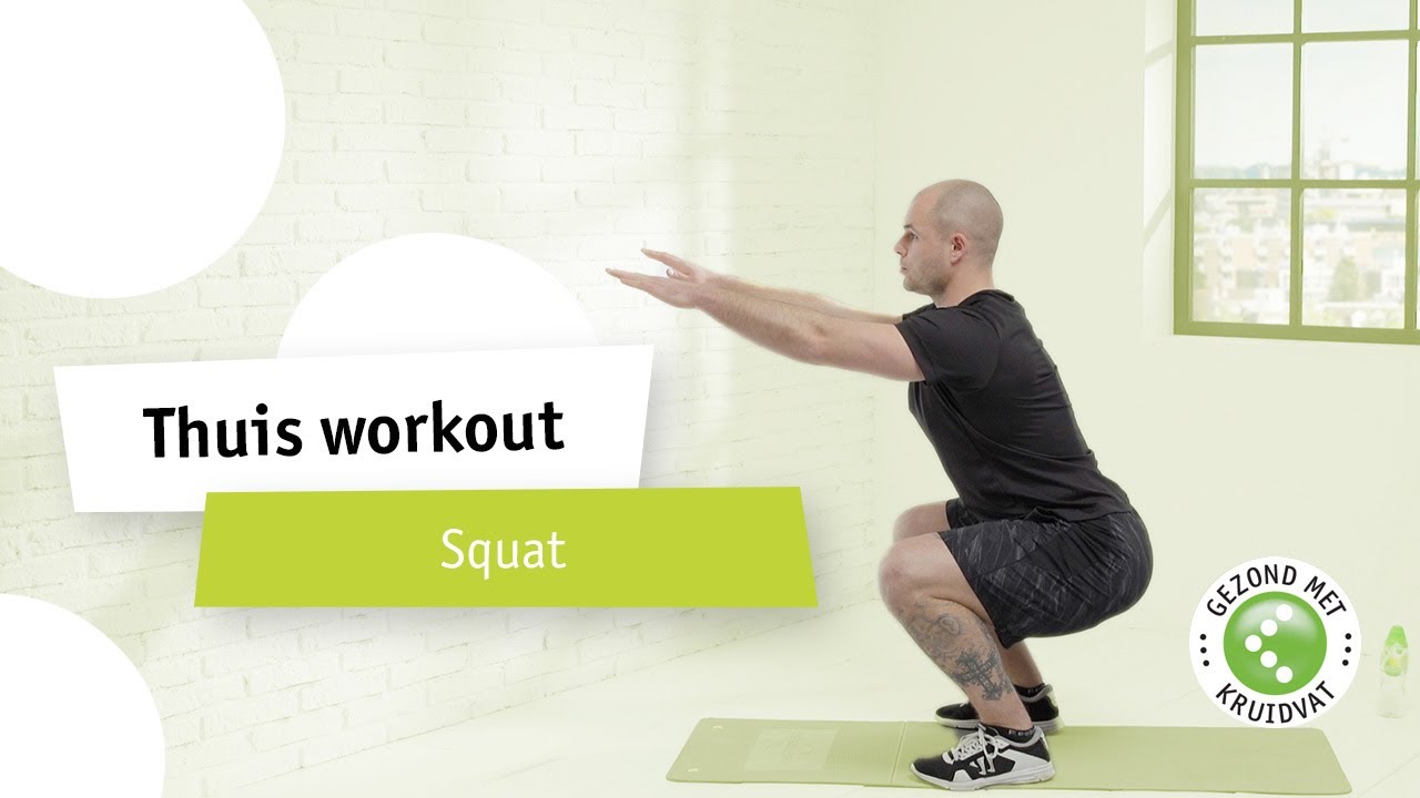Dempsey Verplicht willekeurig Sterkere billen en dijen met de squat | Oefening 1 | Kruidvat - YouTube