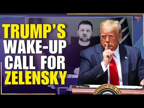 Trump's instant solution to Ukraine war rains on Zelensky like acid