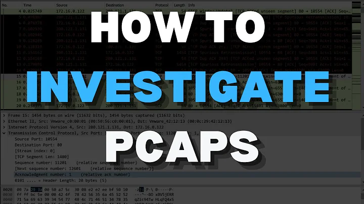 Cybersecurity Lab: How To Investigate PCAPs for SOC Analysts