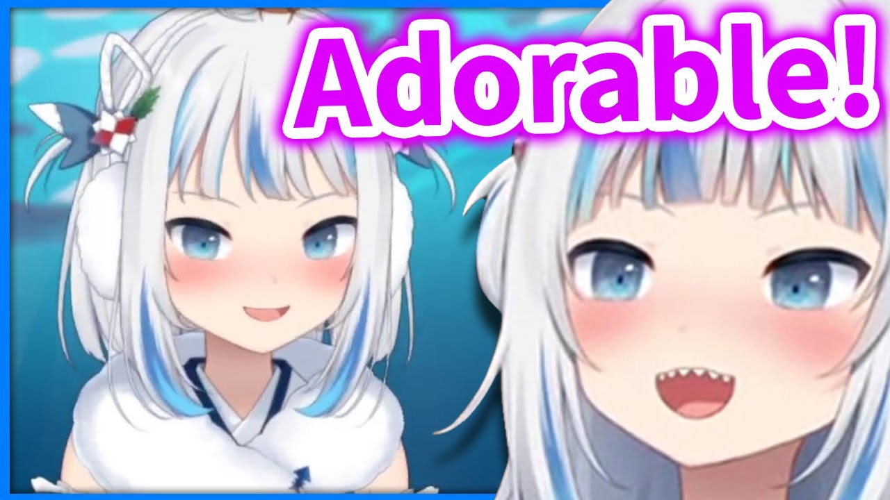 Short Hair Gura with Kimono is TOO ADORABLE 【Gawr Gura / HololiveEN】