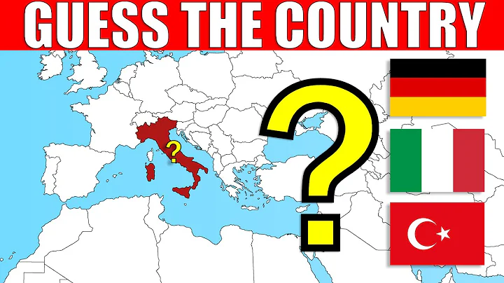 Guess The Country on The Map - EUROPE | Geography Quiz Challenge