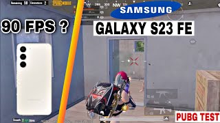 SAMSUNG S23 FE PUBG TEST 90FPS ✅ BEST GAMING PHONE EVER #pubg #bgmi