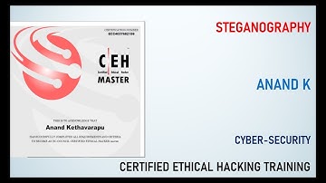 4. Cyber Security  - Steganography - Anand K