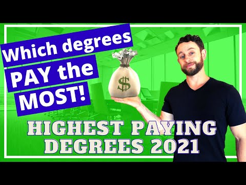 Which College Degree Makes The Most Money In 2021 - College Degree Starting Salary 2021