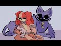 Catnap x dogday milk heist  poppy playtime chapter 3 comic dub