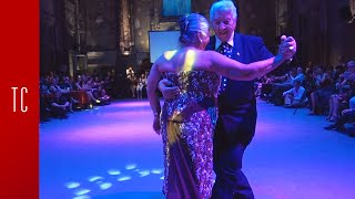 Tango: María &quot;La Turca&quot; Del Carmen y Nito Garcia, Randomly mixed dancers, 9/6/2019, Antwerp Tango F.