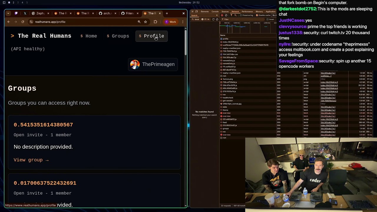 🚨🚨 Hyper Scaling The Human Only Social Network - Day 3 / 5 - Building With Zephyr 