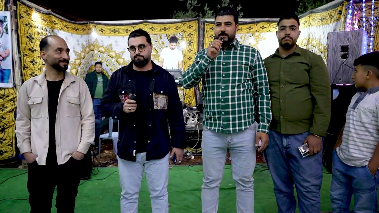 الفنان احمد الصوالحه والفنان عبود سويركي _ حفل سهرة العريس محمود جابر السبايبه