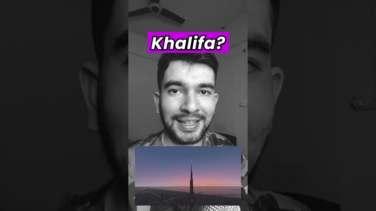 ⁣Mia Khalifa owns Burj Khalifa ? #shortsindia #dubai