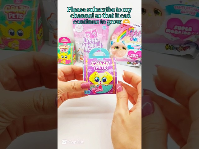 UNBOXING CRAZY PETS | WHO'S INSIDE? | #shortsvideo #asmrshorts #toys #surprise #asmr