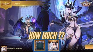 Just wanted to share xD, Alice's Legendary skin in Mobile Legends