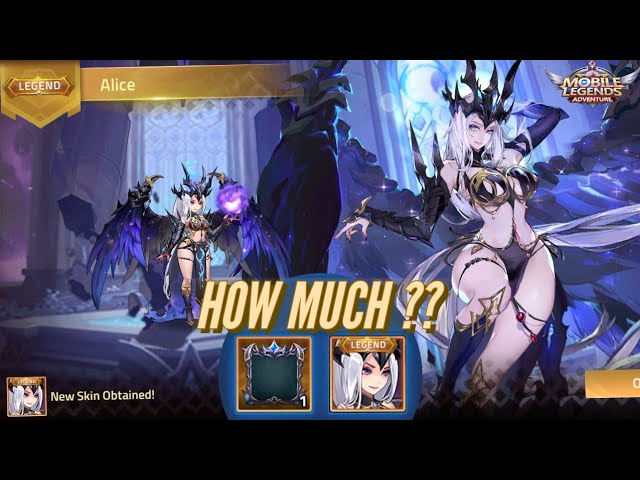 Just wanted to share xD, Alice's Legendary skin in Mobile Legends:  Adventure. : r/MobileLegendsGame