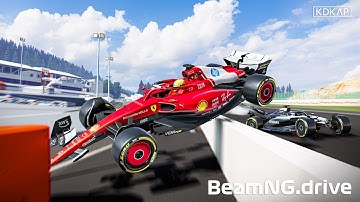 Realistic Formula Car Crashes#30 | BeamNG.drive | F1 MOD