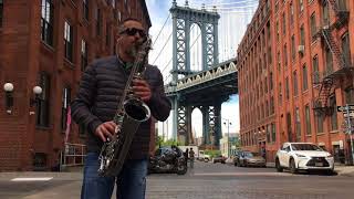 Night Rhythms - Eric Marienthal (Sax Solo) Giuseppe Petrizzo (Manhattan Bridge - New York)