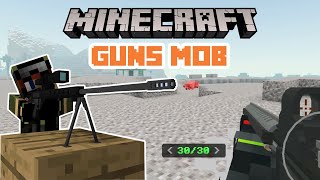 GUNS MOD - WEAPONS ADDON FOR MINECRAFT PE  | Collection popular guns mcpe screenshot 5
