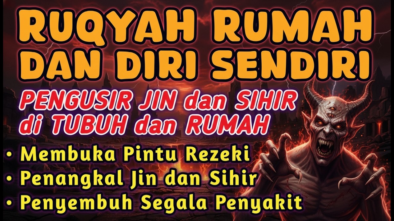 STRONG RUQYAH | RUQYAH RUMAH PENGUSIR JIN, SETAN & SIHIR DI RUMAH & TUBUH, PENENANG HATI, ALAA AQEL