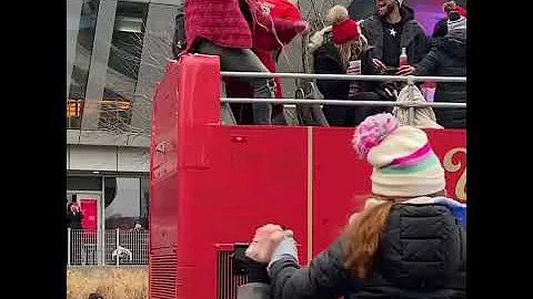 Patrick Mahomes Chugging a Fans Beer