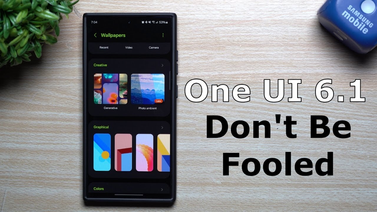 Don't Be Fooled. These Are The TRUE New Features on One UI 6.1 - YouTube