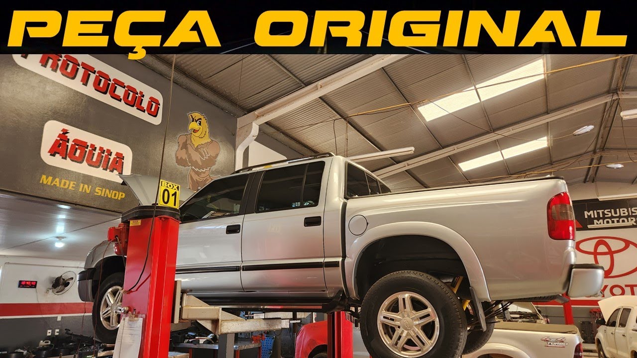 EP. 1355// Chevrolet S10 Pittbull 2007 2.8 MWM Vazamento Retentor Câmbio  4X2 e Desgaste Cardam!