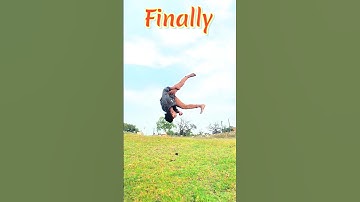 How To Learn One Leg Sideflip In Very Easy Steps 😲 #viral #tutorial #flip #youtube #shorts