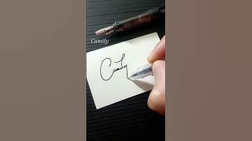 Signature art✍🏻 #art #lettering #ytshorts #shortvideo #shortart #shorts #signature #fyp #viralshort