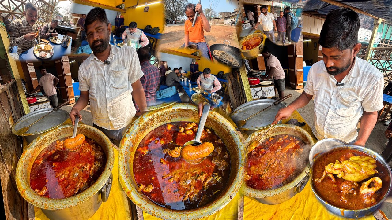 कोर्ट कचहरी थाने के सभी Officer यहीं आते हैं और घंटों इंतज़ार करते हैं Mutton Thali खाने के लिए 