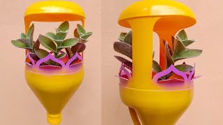 Diy Beautiful Hanging Planter From Waste Plastic Bottle Nimbly
