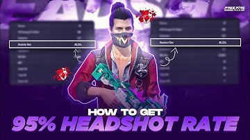HOW TO GET 95% HEADSHOT RATE 🔥🔥⚡para SAMSUNG A3,A5,A6,A7,J2,J5,J7,S5,S6,S7,S9,A10,A20,A30,A50,A70