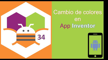 34. Cambio de colores en App Inventor