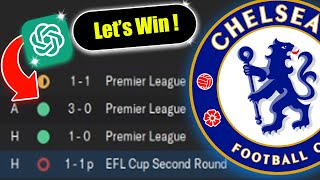 Can ChatGPT Lead Chelsea to Glory in FM | Winning Silverware Experiment